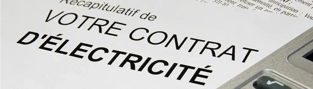 contrat énergie